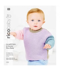 Le petit livre à tricoter Rico Baby - Rico Baby Cotton Soft - Rico Design - N°30 Gris