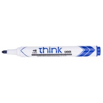 Marqueur effaçable à sec DELI - Bleu - Pointe ogive 2.0mm