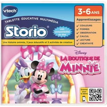 VTECH - Jeu Éducatif Storio - La Boutique de Minnie