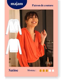 Patron couture Blouse - Satine