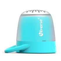 Mini Enceinte Bluetooth V4.2 Portable Puissante Autonomie 3h Mains-Libres Bleu YONIS
