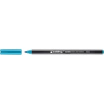 Lot de 5 feutres de coloriage pointe ronde - EDDING - Bleu manganèse - 2 mm
