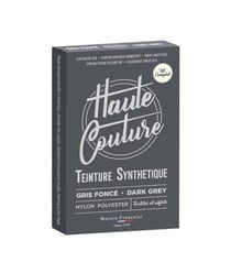 Teinture textile synthétique Haute Couture - polyester & nylon Gris foncé