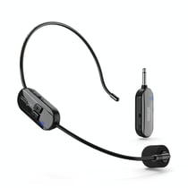 Microphone Sans Fil Haute Qualité Anti-Larsen Longue Autonomie 50m YONIS