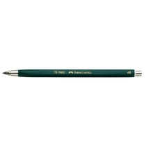Porte-mine Faber-Castell TK 9400 - Corps vert - Mine 2 mm 2B - Lot de 5