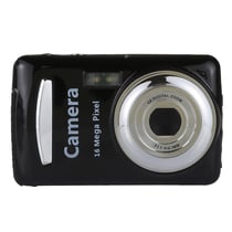 Appareil Photo Numérique HD 1280x720P 16MP Zoom 4X Écran 2.4 Pouces Noir Noir YONIS