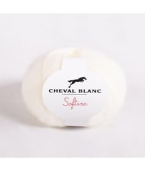 Fil à tricoter SOFTINE - Cheval Blanc Ecru (016 - NATUREL)