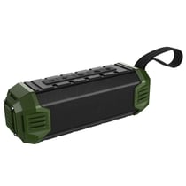 Enceinte Bluetooth Power Bank Haute Puissance Avec Basses Amplifiées Et Micro Intégré Vert YONIS