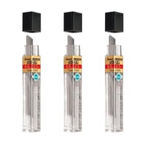 Lot de 3 mines HI POLYMER SUPER - PENTEL - 0,5 mm - 4B
