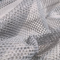 Tissu Filet Vrac mesh Gris acier