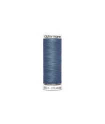 Fil à Coudre 100% polyester 200m - Gütermann 076 bleu