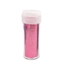 MégaCréa DIY - Tube paillettes biodégradables Rose fuchsia 9 g