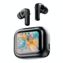 Ecouteurs Bluetooth Sans Fil Avec Réduction De Bruit Et Écran Tactile Couleur Noir YONIS