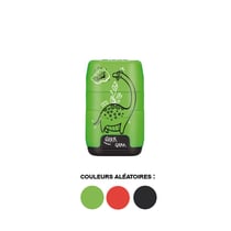 Boîtier taille-crayons et gomme Dinosaures - Milan compact