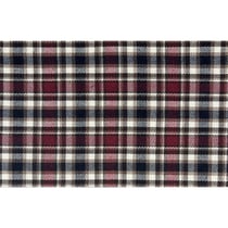 Tissu Tartan Ecossais Mattia sur fond Bordeaux