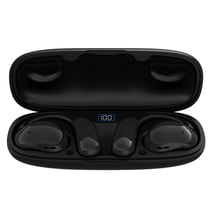 Ecouteurs Bluetooth Sans Fil Avec Affichage LED Et Longue Autonomie Noir YONIS