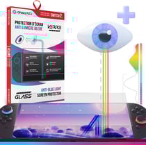 Verre trempé pour Nintendo Switch 2 - Oniverse - Protection écran verre trempé 9H Anti-Lumière Bleue