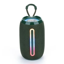 Mini Enceinte Bluetooth 5.3 TWS Son Stéréo 360° Haut-Parleur Portable Vert YONIS