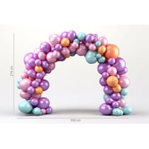 Support Arche à Ballons, Bases à remplir d'eau - 274 x 300 cm