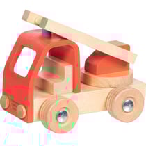 Camion de pompiers avec échelle rouge - Goki