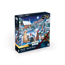 Puzzle 500 pièces - Santa Paws - HOP