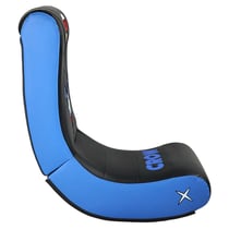 Subsonic ? Fauteuil à bascule gaming Brawl Stars Crow - Rocking chair ergonomique ? Similicuir Noir et Bleu avec broderies