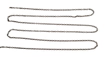 2 Metres de Chaine Metal Bronze 1,5 x 2 mm tres fine - creation bijoux perles