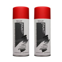 Lot de 2 sprays de peinture - rouge mat - AMT