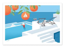 Affiche 30 x 40 cm - Greek Summer - Andrea de Santis