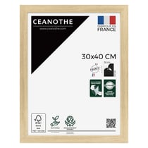 Cadre photo Design Éternel brut 30x40 cm