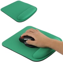 Tapis de Souris Ergonomique Repose Poignet Ultra Fin Confort Optimal Vert YONIS