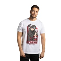 T-shirt homme regular fit avec print Naruto Shippuden Itachi - Taille M - Capslab