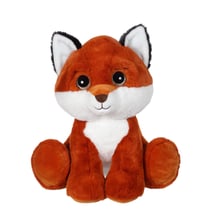 Peluche - Peluche Puppy Eyes Pets - Renard orange et blanc - 40 cm