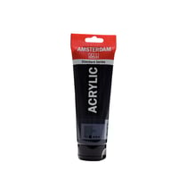 Peinture Acrylique en tube - Noir de bougie - 702 - Amsterdam - 250ml