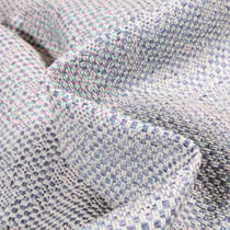 Tissu Jacquard épais Igor sur fond Bleu