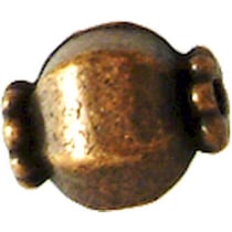 MégaCréa - Perle métal ronde Ø 1 cm Cuivré