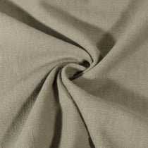 Tissu 100% Lin uni Vert kaki