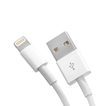 Câble Compatible Apple vers USB 0,5m Charge Synchronisation Blanc