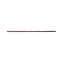 Bobine 50m lacet aspect cuir 2mm rose clair