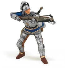 Arbalétrier bleu en armure - Papo