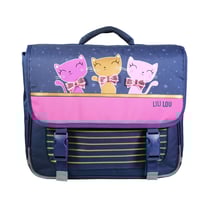 Cartable 38 cm Lili Lou X Phileas Bleu BAGTROTTER