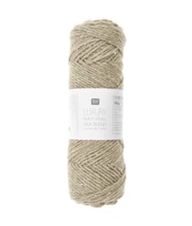 Découvrez la Pelote de Laine et Soie Luxury Natural Silk Blend de Rico Design : Douceur et Luxe pour Vos Créations Estivales 03 Beige
