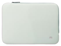 Sacoche Skin Sleeve Mobilis pour ordinateur portable 12,5 à 14 pouces - grise et rose