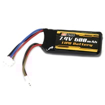Batterie lipo 2S 7,4V 600mAh Hobbytech CRX18 / Furitek 1/18