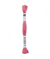 Fil à broder mouliné Uni - Rico Design 037 Rose