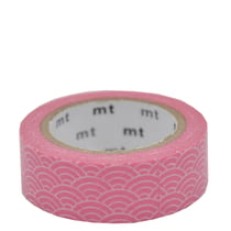 Masking tape - Seigaihamon momo (rose) - 7 m x 15mm