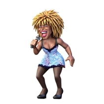 Tina Turner - Figurine Minix Tina Turner 12 cm - Minix