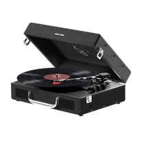 Mixx Audio - Platine vinyle portable BT Revival 55 Stereo - Noir