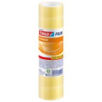 Tesafilm Standard - Ruban Adhésif Polyvalent pour la maison, le bureau et l'école, 10 m x 19 mm - Pack de 8 Rubans