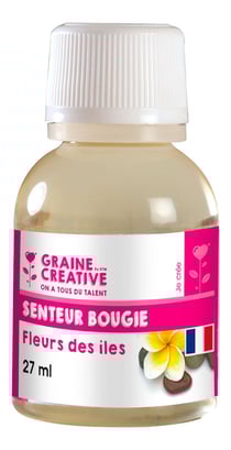 Parfum à bougie 27 ml Fleurs des îles